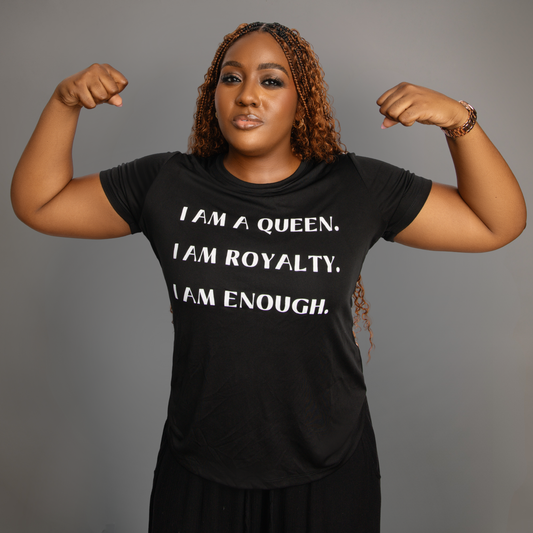 I Am Queen. I Am Enough. Tee