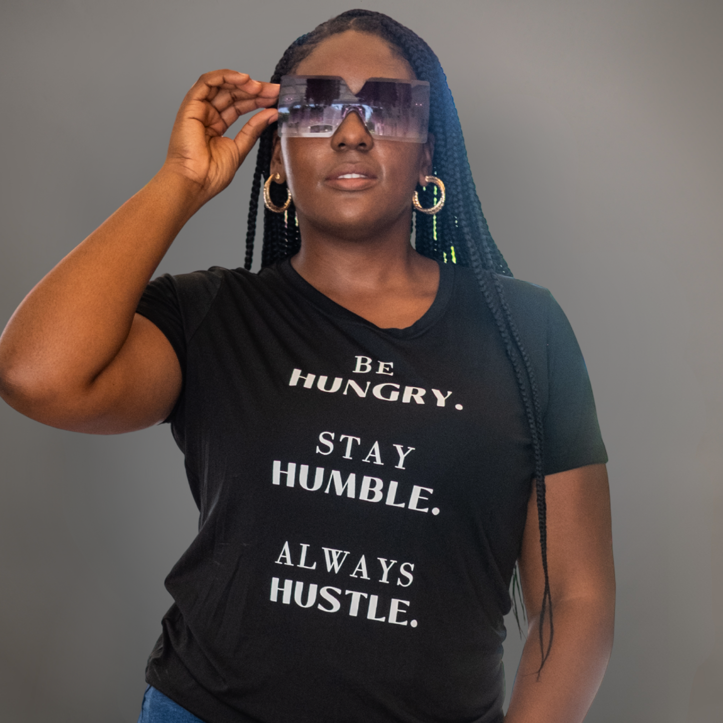 Stay Humble. Always Hustle Women's Tee