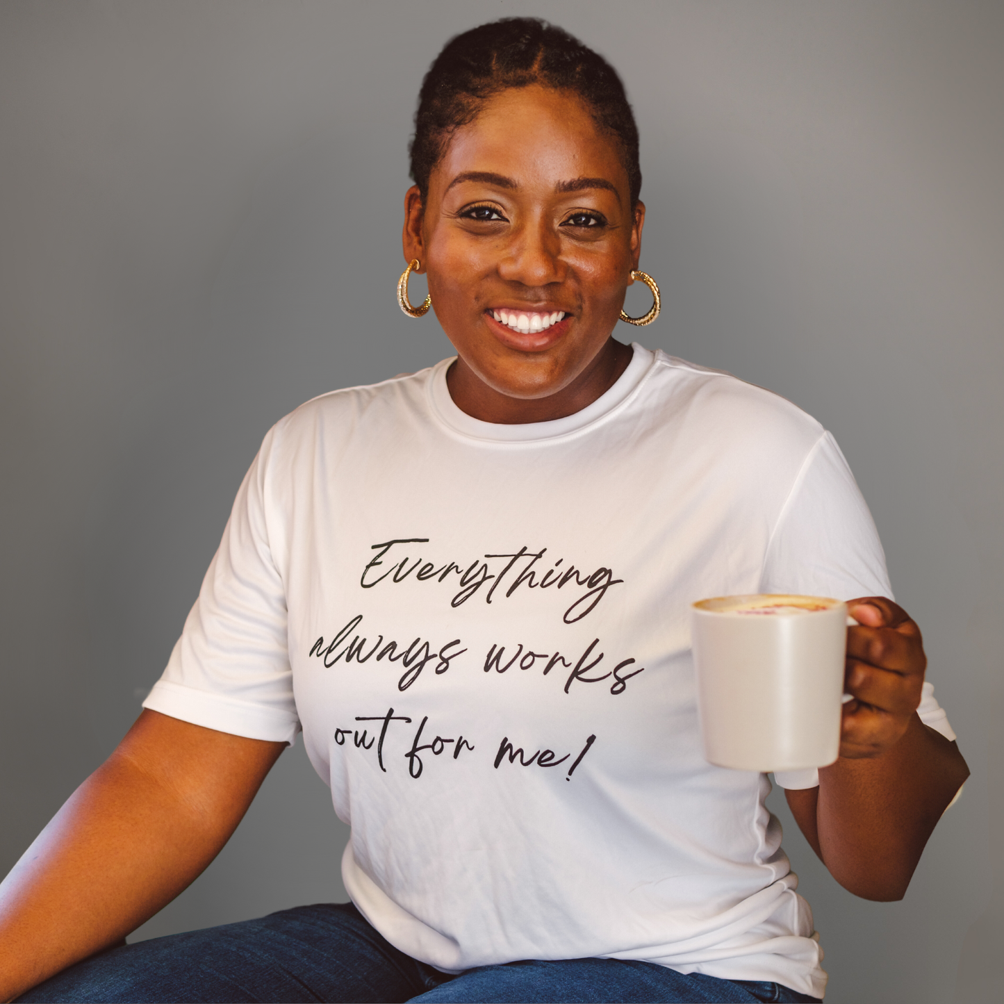Everything Works Out For Me Tee