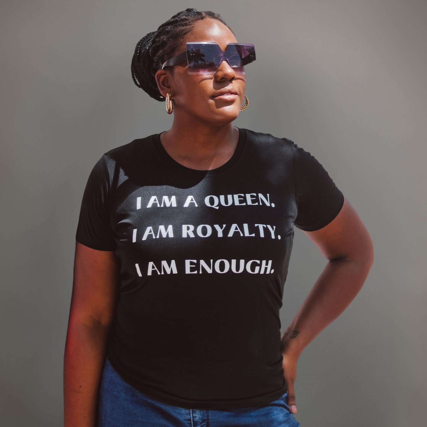 I Am Queen. I Am Enough. Tee