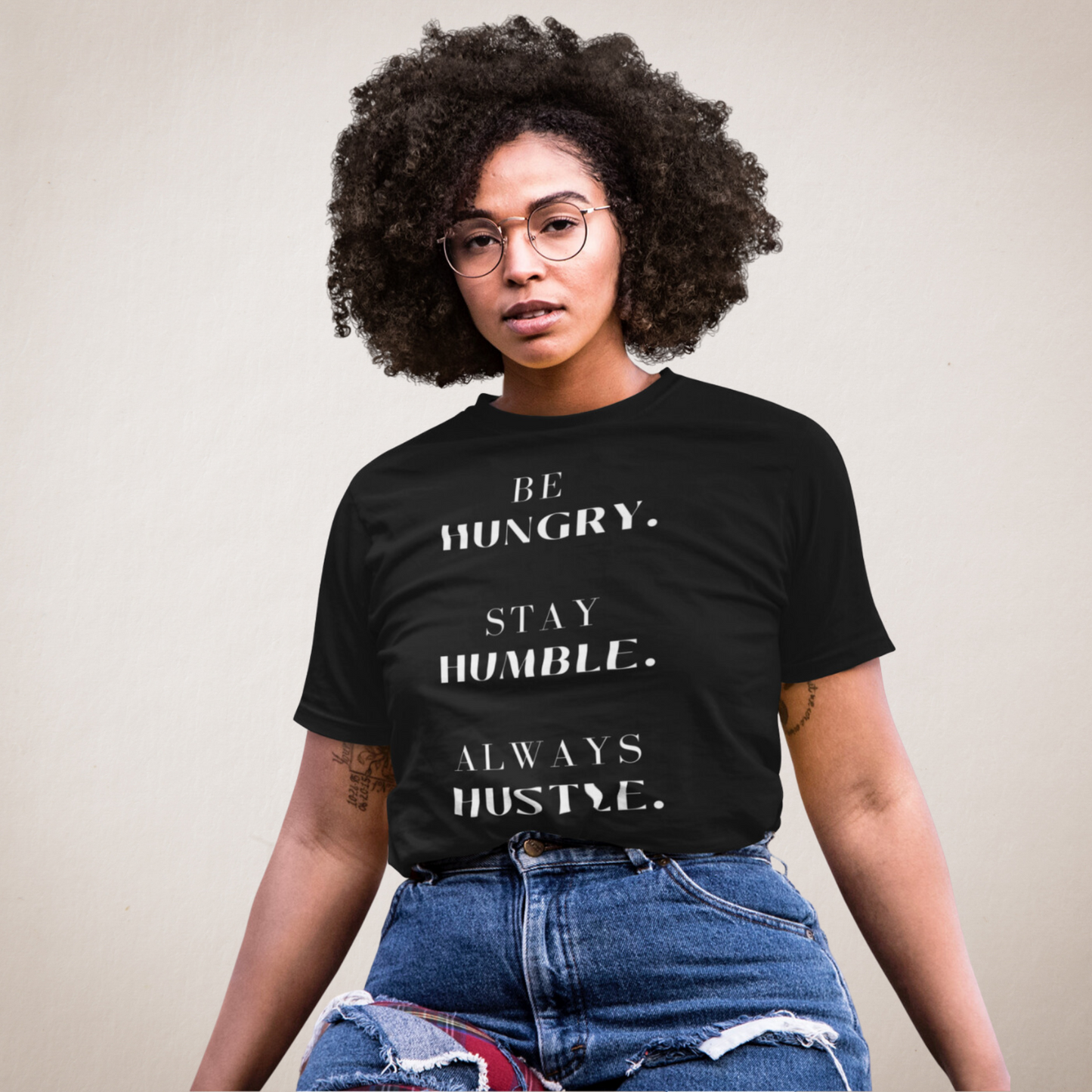 Hungry, Humble & Hustle T- Shirt | WOMEN