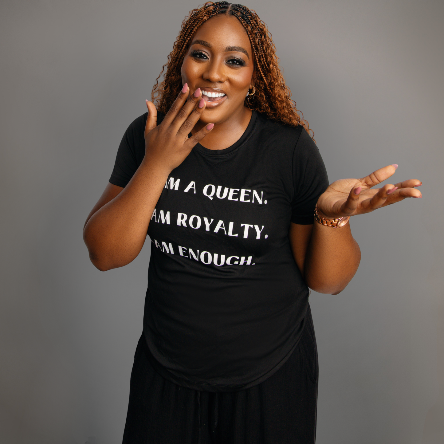 I Am Queen. I Am Enough. Tee